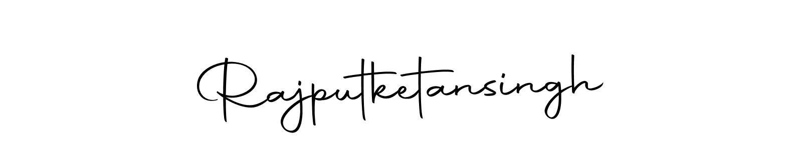 Similarly Autography-DOLnW is the best handwritten signature design. Signature creator online .You can use it as an online autograph creator for name Rajputketansingh. Rajputketansingh signature style 10 images and pictures png
