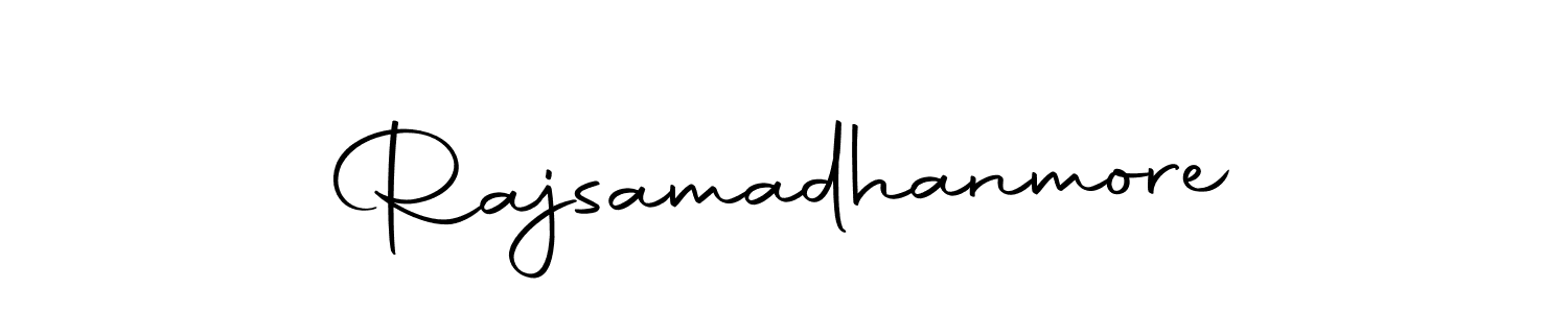Check out images of Autograph of Rajsamadhanmore name. Actor Rajsamadhanmore Signature Style. Autography-DOLnW is a professional sign style online. Rajsamadhanmore signature style 10 images and pictures png