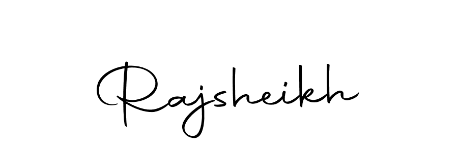 Create a beautiful signature design for name Rajsheikh. With this signature (Autography-DOLnW) fonts, you can make a handwritten signature for free. Rajsheikh signature style 10 images and pictures png