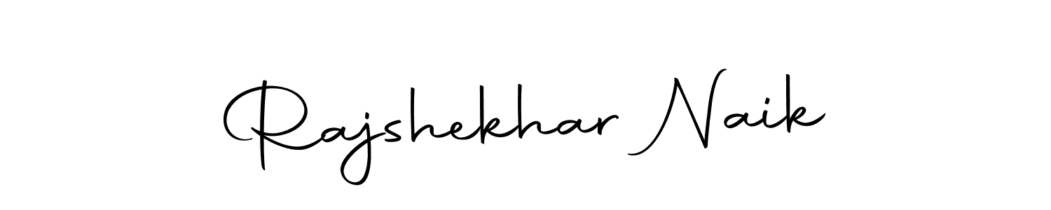 Create a beautiful signature design for name Rajshekhar Naik. With this signature (Autography-DOLnW) fonts, you can make a handwritten signature for free. Rajshekhar Naik signature style 10 images and pictures png