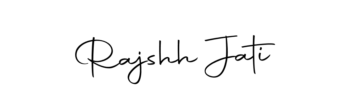The best way (Autography-DOLnW) to make a short signature is to pick only two or three words in your name. The name Rajshh Jati include a total of six letters. For converting this name. Rajshh Jati signature style 10 images and pictures png