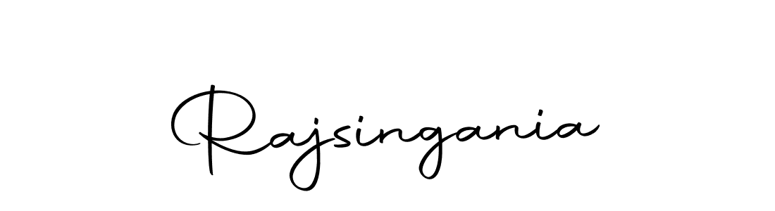 Use a signature maker to create a handwritten signature online. With this signature software, you can design (Autography-DOLnW) your own signature for name Rajsingania. Rajsingania signature style 10 images and pictures png