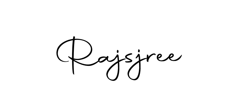 Make a beautiful signature design for name Rajsjree. With this signature (Autography-DOLnW) style, you can create a handwritten signature for free. Rajsjree signature style 10 images and pictures png