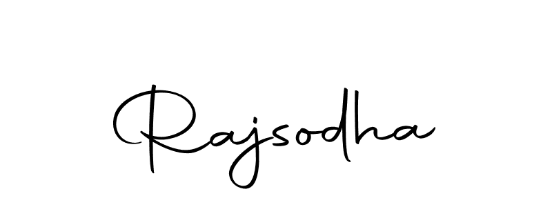 Make a beautiful signature design for name Rajsodha. Use this online signature maker to create a handwritten signature for free. Rajsodha signature style 10 images and pictures png