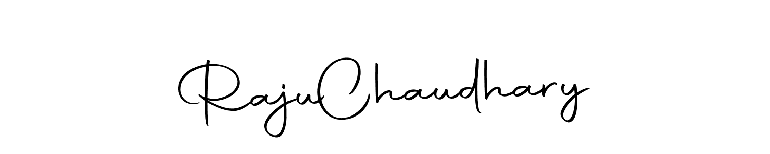 Use a signature maker to create a handwritten signature online. With this signature software, you can design (Autography-DOLnW) your own signature for name Raju  Chaudhary. Raju  Chaudhary signature style 10 images and pictures png