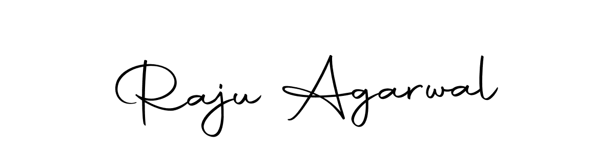 Create a beautiful signature design for name Raju Agarwal. With this signature (Autography-DOLnW) fonts, you can make a handwritten signature for free. Raju Agarwal signature style 10 images and pictures png