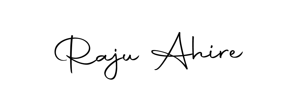 You can use this online signature creator to create a handwritten signature for the name Raju Ahire. This is the best online autograph maker. Raju Ahire signature style 10 images and pictures png