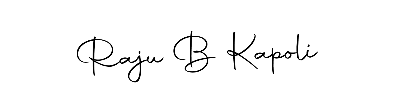 Here are the top 10 professional signature styles for the name Raju B Kapoli. These are the best autograph styles you can use for your name. Raju B Kapoli signature style 10 images and pictures png