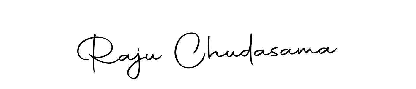 Use a signature maker to create a handwritten signature online. With this signature software, you can design (Autography-DOLnW) your own signature for name Raju Chudasama. Raju Chudasama signature style 10 images and pictures png