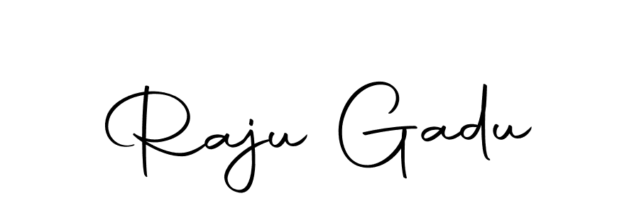 How to make Raju Gadu signature? Autography-DOLnW is a professional autograph style. Create handwritten signature for Raju Gadu name. Raju Gadu signature style 10 images and pictures png