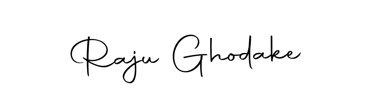 Design your own signature with our free online signature maker. With this signature software, you can create a handwritten (Autography-DOLnW) signature for name Raju Ghodake. Raju Ghodake signature style 10 images and pictures png