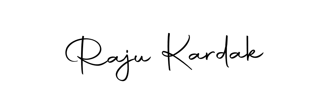 How to make Raju Kardak signature? Autography-DOLnW is a professional autograph style. Create handwritten signature for Raju Kardak name. Raju Kardak signature style 10 images and pictures png