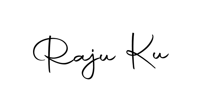 Use a signature maker to create a handwritten signature online. With this signature software, you can design (Autography-DOLnW) your own signature for name Raju Ku. Raju Ku signature style 10 images and pictures png