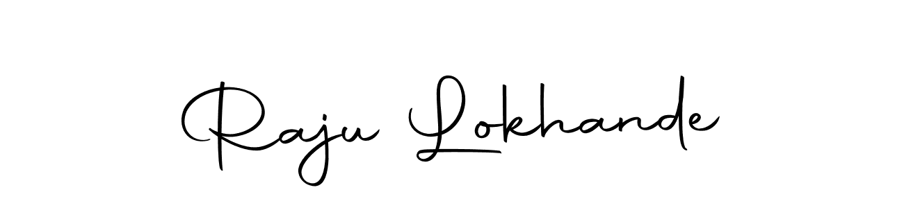 You should practise on your own different ways (Autography-DOLnW) to write your name (Raju Lokhande) in signature. don't let someone else do it for you. Raju Lokhande signature style 10 images and pictures png