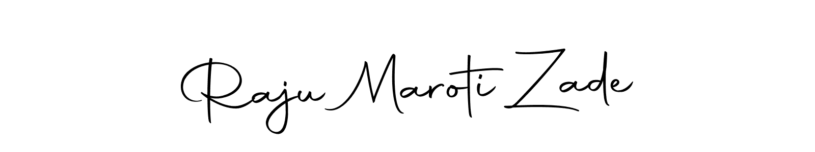 Also we have Raju Maroti Zade name is the best signature style. Create professional handwritten signature collection using Autography-DOLnW autograph style. Raju Maroti Zade signature style 10 images and pictures png