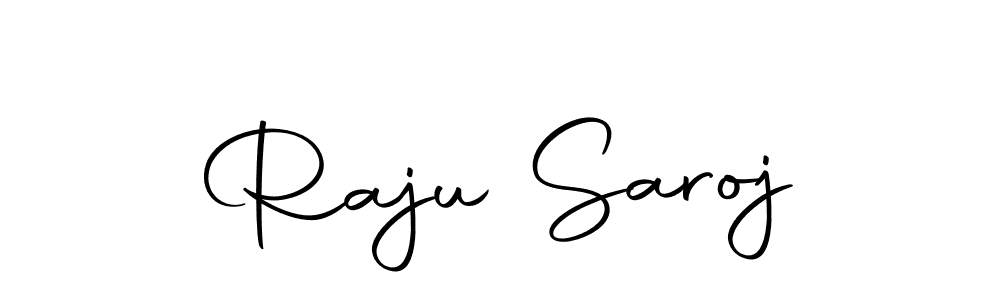 The best way (Autography-DOLnW) to make a short signature is to pick only two or three words in your name. The name Raju Saroj include a total of six letters. For converting this name. Raju Saroj signature style 10 images and pictures png