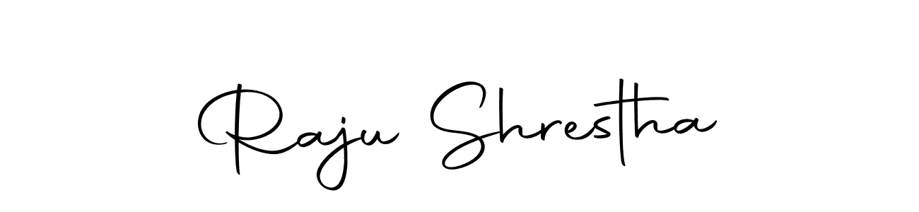 Create a beautiful signature design for name Raju Shrestha. With this signature (Autography-DOLnW) fonts, you can make a handwritten signature for free. Raju Shrestha signature style 10 images and pictures png