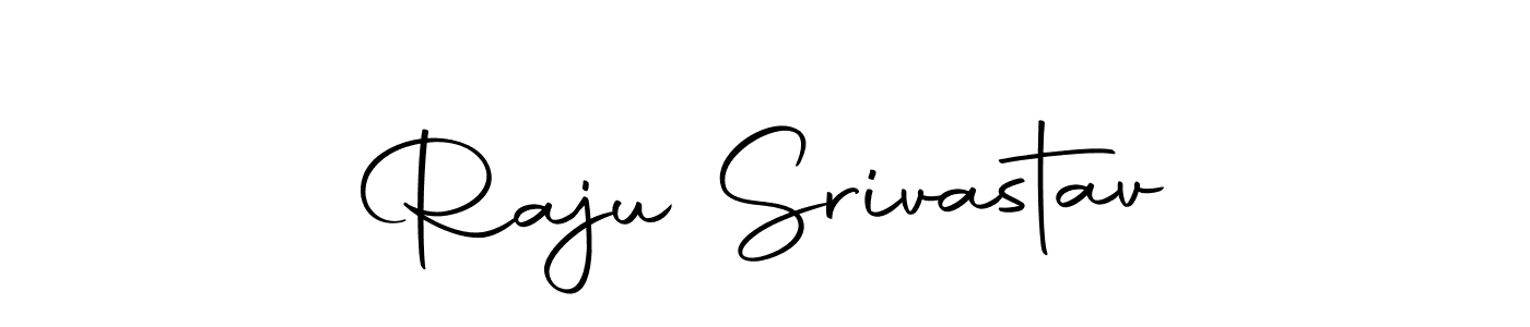 Create a beautiful signature design for name Raju Srivastav. With this signature (Autography-DOLnW) fonts, you can make a handwritten signature for free. Raju Srivastav signature style 10 images and pictures png