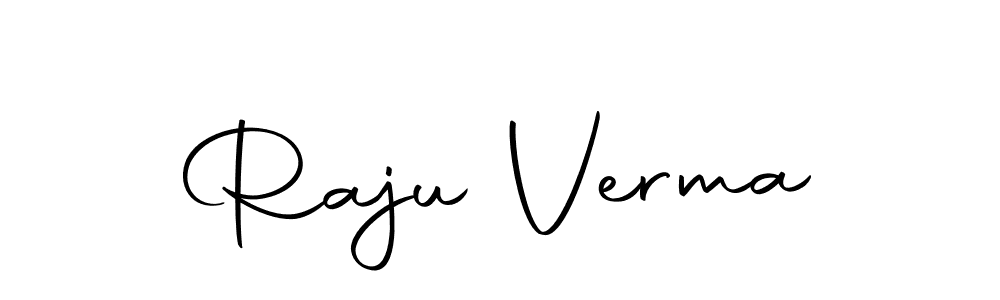 Make a beautiful signature design for name Raju Verma. With this signature (Autography-DOLnW) style, you can create a handwritten signature for free. Raju Verma signature style 10 images and pictures png