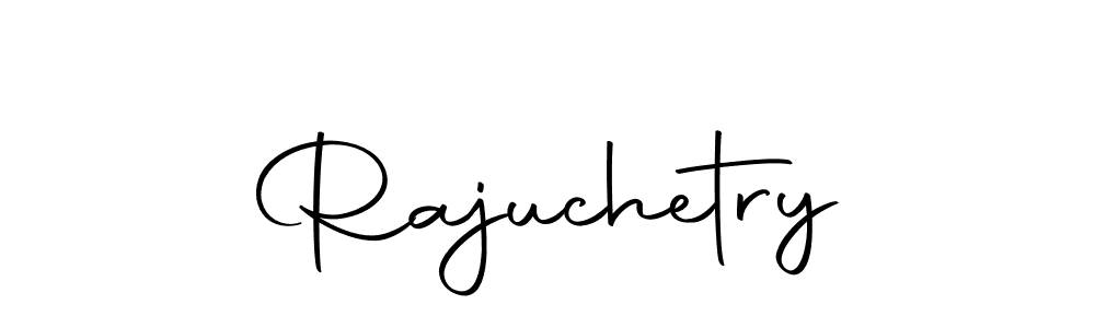 Use a signature maker to create a handwritten signature online. With this signature software, you can design (Autography-DOLnW) your own signature for name Rajuchetry. Rajuchetry signature style 10 images and pictures png