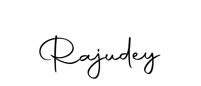 You should practise on your own different ways (Autography-DOLnW) to write your name (Rajudey) in signature. don't let someone else do it for you. Rajudey signature style 10 images and pictures png