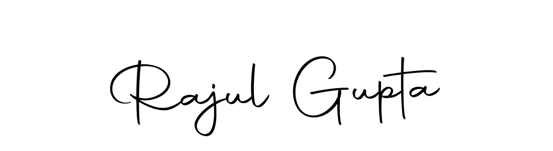 Make a short Rajul Gupta signature style. Manage your documents anywhere anytime using Autography-DOLnW. Create and add eSignatures, submit forms, share and send files easily. Rajul Gupta signature style 10 images and pictures png