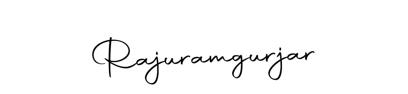 How to make Rajuramgurjar name signature. Use Autography-DOLnW style for creating short signs online. This is the latest handwritten sign. Rajuramgurjar signature style 10 images and pictures png