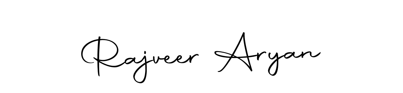 Also we have Rajveer Aryan name is the best signature style. Create professional handwritten signature collection using Autography-DOLnW autograph style. Rajveer Aryan signature style 10 images and pictures png