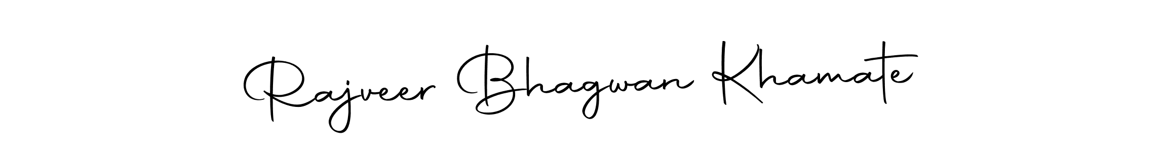 How to make Rajveer Bhagwan Khamate name signature. Use Autography-DOLnW style for creating short signs online. This is the latest handwritten sign. Rajveer Bhagwan Khamate signature style 10 images and pictures png