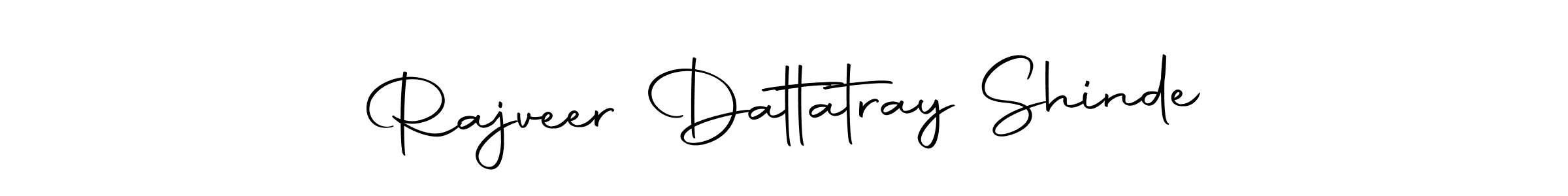Design your own signature with our free online signature maker. With this signature software, you can create a handwritten (Autography-DOLnW) signature for name Rajveer Dattatray Shinde. Rajveer Dattatray Shinde signature style 10 images and pictures png