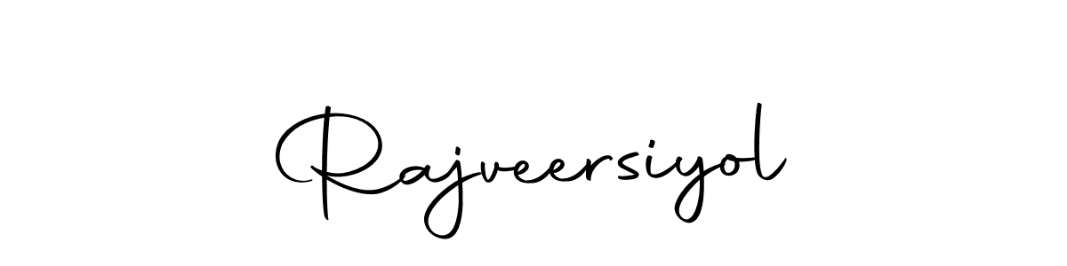 Make a beautiful signature design for name Rajveersiyol. With this signature (Autography-DOLnW) style, you can create a handwritten signature for free. Rajveersiyol signature style 10 images and pictures png