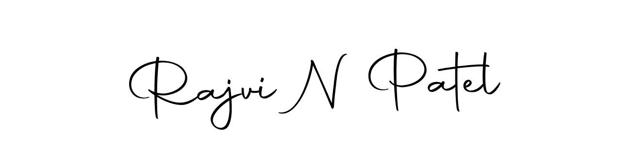 How to make Rajvi N Patel signature? Autography-DOLnW is a professional autograph style. Create handwritten signature for Rajvi N Patel name. Rajvi N Patel signature style 10 images and pictures png