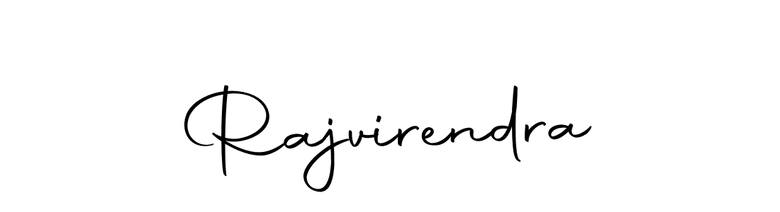 Use a signature maker to create a handwritten signature online. With this signature software, you can design (Autography-DOLnW) your own signature for name Rajvirendra. Rajvirendra signature style 10 images and pictures png