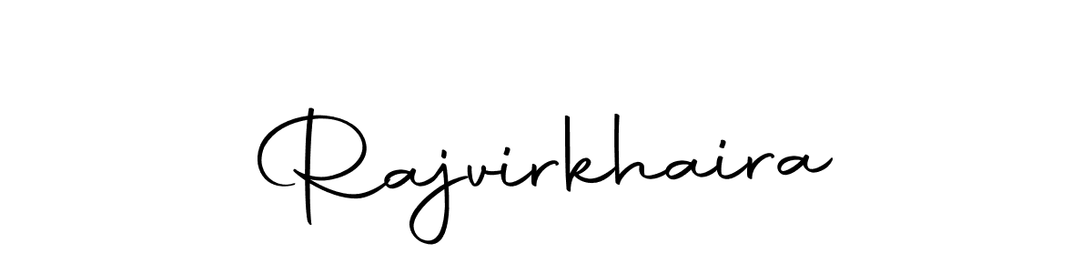 Make a beautiful signature design for name Rajvirkhaira. With this signature (Autography-DOLnW) style, you can create a handwritten signature for free. Rajvirkhaira signature style 10 images and pictures png