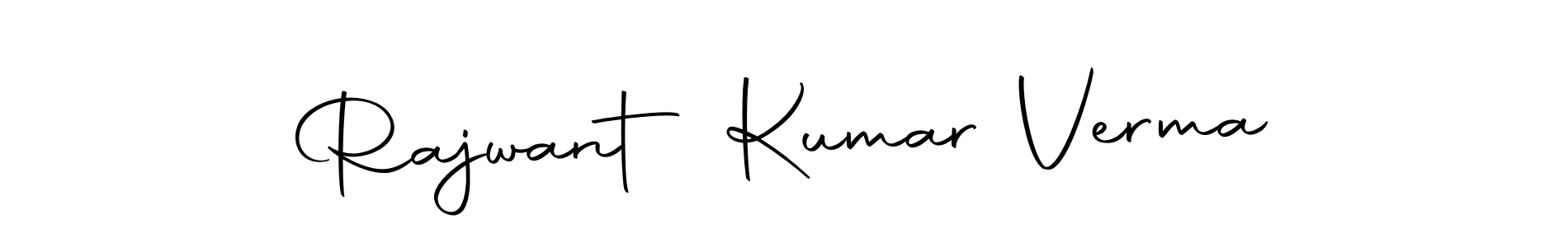 You should practise on your own different ways (Autography-DOLnW) to write your name (Rajwant Kumar Verma) in signature. don't let someone else do it for you. Rajwant Kumar Verma signature style 10 images and pictures png