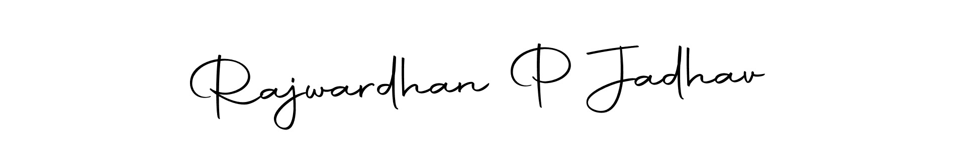 Also we have Rajwardhan P Jadhav name is the best signature style. Create professional handwritten signature collection using Autography-DOLnW autograph style. Rajwardhan P Jadhav signature style 10 images and pictures png