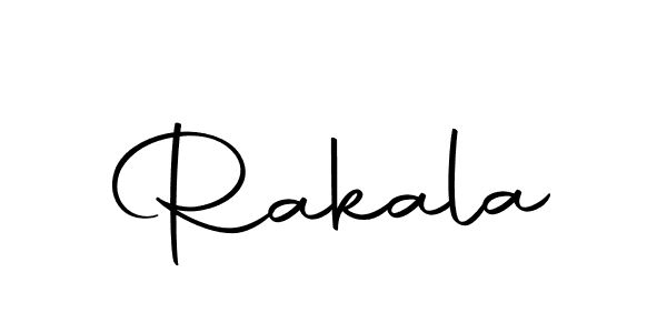 Use a signature maker to create a handwritten signature online. With this signature software, you can design (Autography-DOLnW) your own signature for name Rakala. Rakala signature style 10 images and pictures png