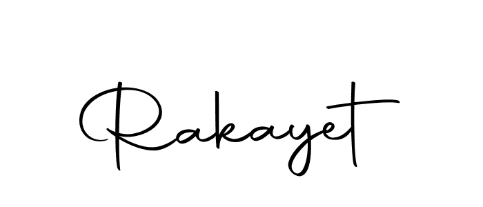 Make a beautiful signature design for name Rakayet. Use this online signature maker to create a handwritten signature for free. Rakayet signature style 10 images and pictures png