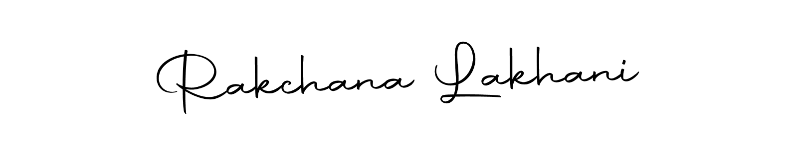It looks lik you need a new signature style for name Rakchana Lakhani. Design unique handwritten (Autography-DOLnW) signature with our free signature maker in just a few clicks. Rakchana Lakhani signature style 10 images and pictures png