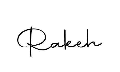Make a beautiful signature design for name Rakeh. Use this online signature maker to create a handwritten signature for free. Rakeh signature style 10 images and pictures png