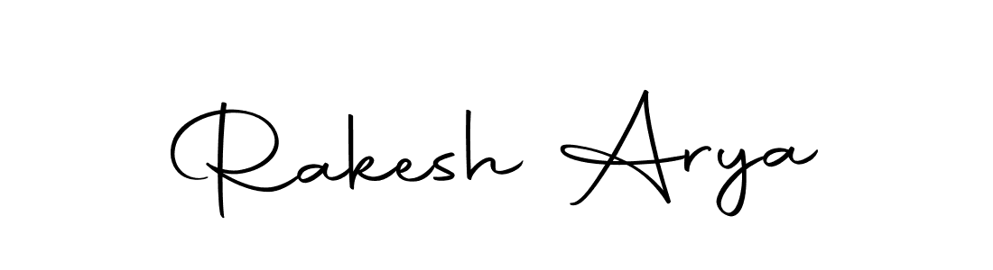 Make a beautiful signature design for name Rakesh Arya. With this signature (Autography-DOLnW) style, you can create a handwritten signature for free. Rakesh Arya signature style 10 images and pictures png