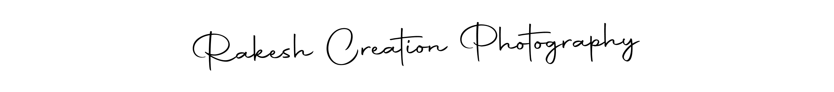 Design your own signature with our free online signature maker. With this signature software, you can create a handwritten (Autography-DOLnW) signature for name Rakesh Creation Photography. Rakesh Creation Photography signature style 10 images and pictures png