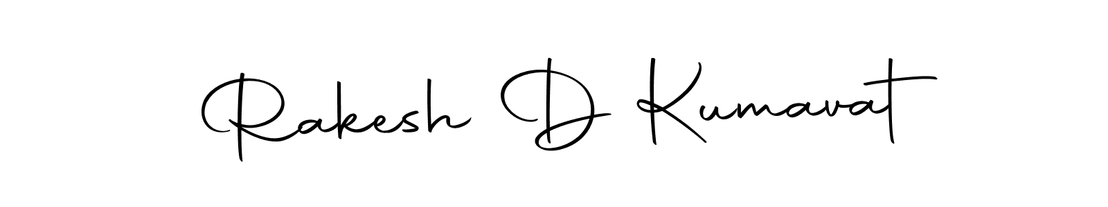 The best way (Autography-DOLnW) to make a short signature is to pick only two or three words in your name. The name Rakesh D Kumavat include a total of six letters. For converting this name. Rakesh D Kumavat signature style 10 images and pictures png