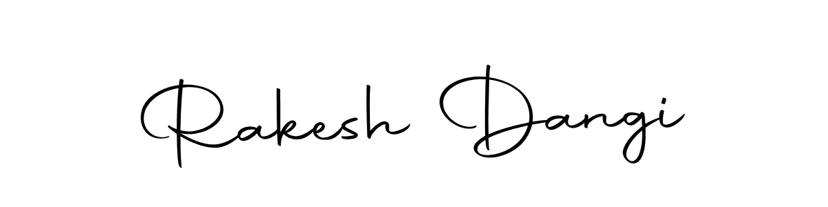 Rakesh Dangi stylish signature style. Best Handwritten Sign (Autography-DOLnW) for my name. Handwritten Signature Collection Ideas for my name Rakesh Dangi. Rakesh Dangi signature style 10 images and pictures png