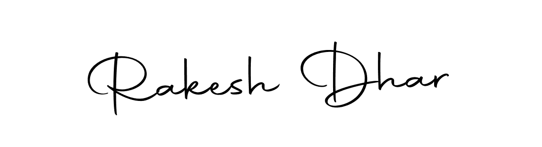 Also we have Rakesh Dhar name is the best signature style. Create professional handwritten signature collection using Autography-DOLnW autograph style. Rakesh Dhar signature style 10 images and pictures png