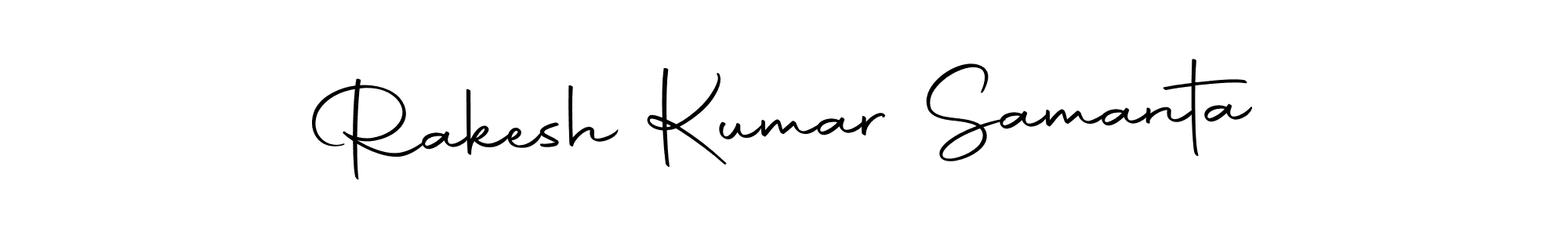 How to make Rakesh Kumar Samanta name signature. Use Autography-DOLnW style for creating short signs online. This is the latest handwritten sign. Rakesh Kumar Samanta signature style 10 images and pictures png