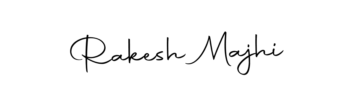 How to make Rakesh Majhi name signature. Use Autography-DOLnW style for creating short signs online. This is the latest handwritten sign. Rakesh Majhi signature style 10 images and pictures png