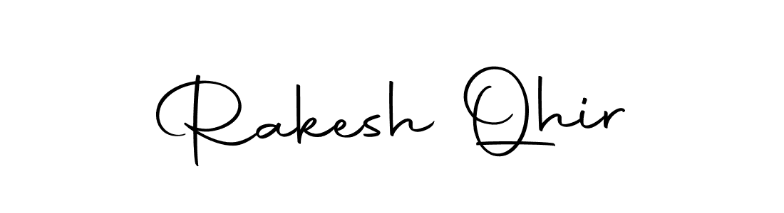 Design your own signature with our free online signature maker. With this signature software, you can create a handwritten (Autography-DOLnW) signature for name Rakesh Qhir. Rakesh Qhir signature style 10 images and pictures png