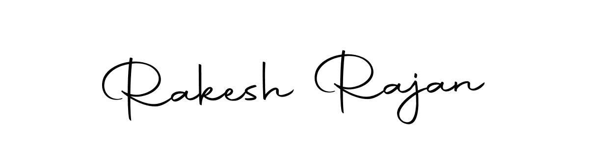 How to make Rakesh Rajan signature? Autography-DOLnW is a professional autograph style. Create handwritten signature for Rakesh Rajan name. Rakesh Rajan signature style 10 images and pictures png