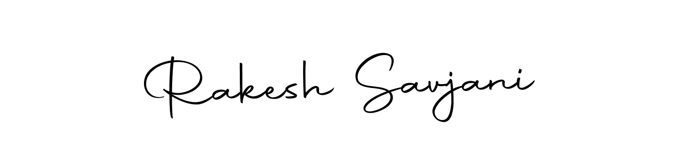 Rakesh Savjani stylish signature style. Best Handwritten Sign (Autography-DOLnW) for my name. Handwritten Signature Collection Ideas for my name Rakesh Savjani. Rakesh Savjani signature style 10 images and pictures png